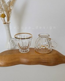 تصویر فنجان جنوا لب طلایی 