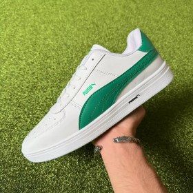 تصویر کتونی پوما سفید سبز 