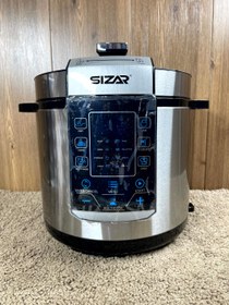 تصویر زودپز و پلو پز سزار مدل SB-1201 Fast Cooker Sizar Model SB-1201