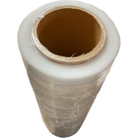 تصویر سلفون بسته بندی مدل استرچ صنعتی طول 750 متر - بی رنگ 