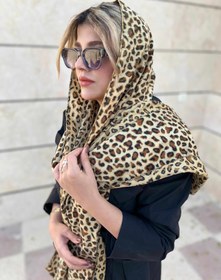 تصویر شال پلنگی - پلنگی روشن 