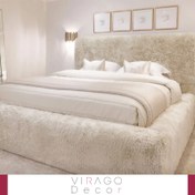 تصویر تخت خواب تدی مدل دیانا 