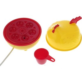 تصویر تخم مرغ پز طرح مرغ ظرفیت ۷ عدد 