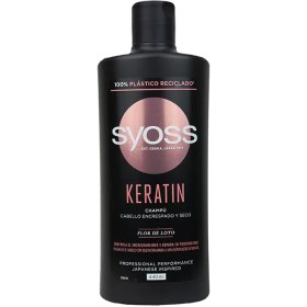 تصویر شامپو کراتین سایوس مدل Keratin حجم 440 میلی لیتر Syoss keratin shampoo 440ml