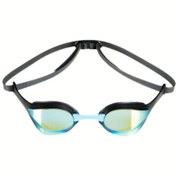 تصویر عینک شنا آرنا مدل COBRA ULTRA SWIPE MIRROR رنگ مشکی/طلایی 