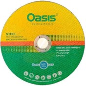 تصویر صفحه برش استیل بر بزرگ اوسیس مدل 180mm OASIS INOX - STEEL - STAINLESS - METAL Cutting Disc