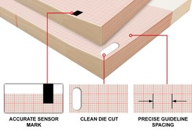تصویر کاغذ نوار قلب 