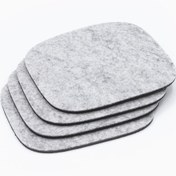 تصویر پک ۴ تایی زیرلیوانی لمومیز (روشن) 