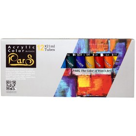 تصویر اکریلیک 12 رنگ پارس 