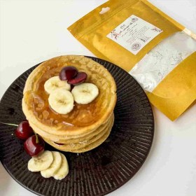 تصویر پودر پنکیک کاملا رژیمی 