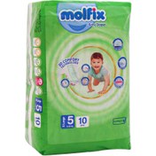 تصویر پوشک مولفیکس سایز ۵ بسته ۱۰ عددی 
