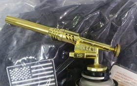 تصویر سرپیک برنجی مدل QM663 فندک دار چندمنظوره 