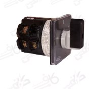 تصویر کلید گردان سه فاز یک طرفه 25 آمپر الکترو کاوه کد 2503 