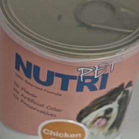 تصویر کنسرو پاته مرغ مخصوص سگ nutripetfood