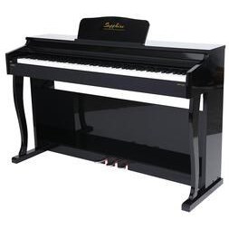تصویر پیانو JWIN SAPPHIRE SDP 20 HAMMER ACTION 88 KEY PIANO DIGITAL BLACK SAPPHIRE 