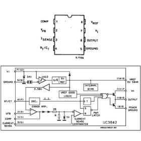 تصویر آیسی UC3843B IC UC3843B