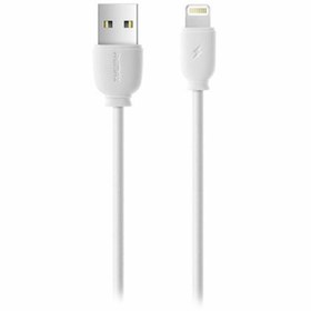 تصویر کابل تبدیل 1 متری Lightning به USB ریمکس CABLE RC-134I 1 Lightning USB CABLE RC134I