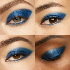 تصویر سایه چشم متالیک استیک لانگ لستینگ کیکو میلانو 24 Electric Blue اورجینال Long Lasting Stick Metallic eyeshadow kiko milano