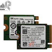 تصویر حافظه SSD سایز M2 2230 برند sk hynix ظرفیت 512 گیگابایت 