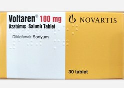تصویر قرص ولتارن ۱۰۰ میلی گرم نوارتیس ۳۰ عددی 