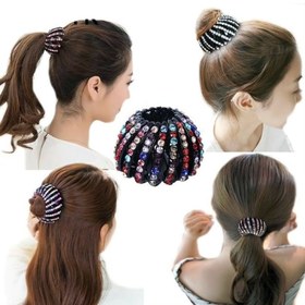 تصویر کلیپس چنگکی نگین دار شمعی 