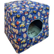 تصویر کلبه سه کاره عروسکی 50*50 مدل جنگل پاییزی 