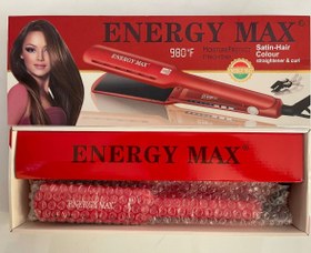 تصویر اتو مو انرژی مکس مدل 8300 ا Hair straightener Energy Max model 8300 Hair straightener Energy Max model 8300