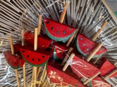 تصویر چوب میوه بامبو هندوانه دار 20 تایی 