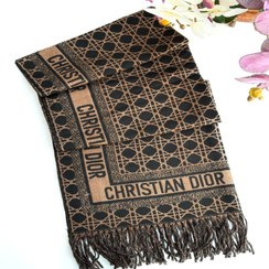 تصویر شال بافت ظریف ،های کوالیتی لمه دار،طرح دیور 