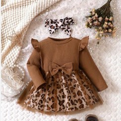 تصویر پیراهن دخترانه، مناسب 6 ماه تا 6 سال 