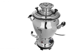 تصویر سماور برقی عالی نسب مدل Soren ظرفیت 7 لیتر Alinassab Soren Electric Samovar 7 Liter