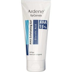 تصویر ژل لایه بردار و ضد چروک صورت آردن ریجنکس Ardene Regenex مدل AHA Exfoliating حاوی 15% AHA وزن ۴۵ گرم 