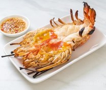 تصویر تصویر خرچنگ لابستر میگو کبابی باکیفیت فرمت JPG 