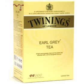 تصویر چای سیاه ارل گری توینینگز مقدار 450 گرم ا Earl Gray Twinings black tea 450 g Earl Gray Twinings black tea 450 g