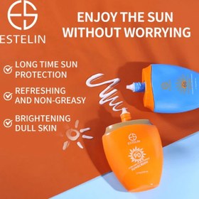 تصویر ضدآفتاب استلین ضدچروک فوق سبک 75گرمی ESTELIN SUNSCREEN SPF 90