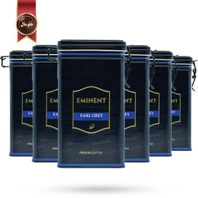 تصویر 6 عدد چای امیننت eminent مدل ارل گری earl grey وزن 250 گرم 