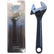 تصویر آچار فرانسه 4 اینچ اسکای 