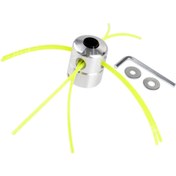 تصویر توپی علف تراش آلومینیومی یک تکه 