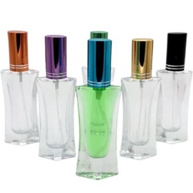 تصویر ظرف عطراسپری درس شفاف 20 گرمی Dars transparent perfume spray container 20 grams