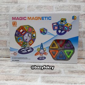 تصویر مجیک مگنت ۷۲ قطعه magic magnet