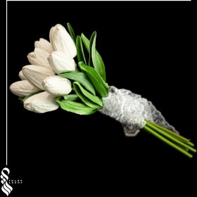 تصویر دسته گل عروس کد 18 