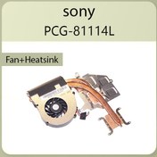 تصویر فن و هیت سینک لپ تاپ sony PCG-81114L استوک 