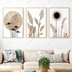 تصویر تابلو دکوراتیو مینیمال کد BO1024 