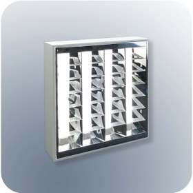 تصویر چراغ شبکه ای روکار 36*4 وات کد 312 