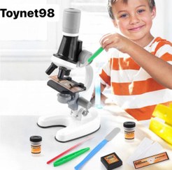 تصویر اسباب بازی میکروسکوپ SCIENTIFIC MICROSCOPE 1012A Microscope Microscope Microscope 1012A toy