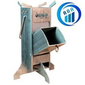 تصویر اجاق هیزمی فولادی مسافرتی 