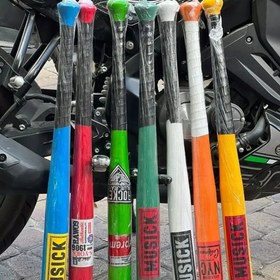 تصویر چوب بیسبال اصل 70 سانتی در رنگ های مختلف | baseball bat 