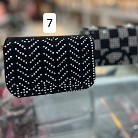 تصویر مینی بگ نگین دار - طرح 