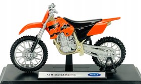 تصویر ماکت موتورسیکلت کی تی ام 450 ویلی (KTM 450 SX RACING BY WELLY) 