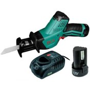 تصویر اره افقی بر شارژی دی سی ای مدل ADJF15 با باتری ۱۲ ولت 